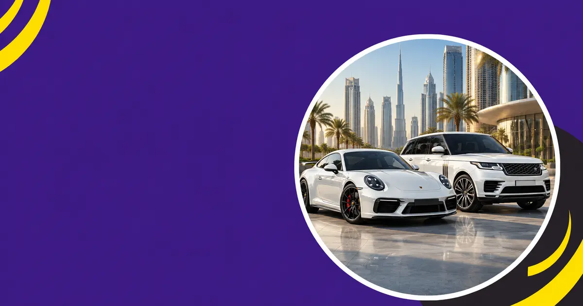 Sports car vs luxury suv rental dubai