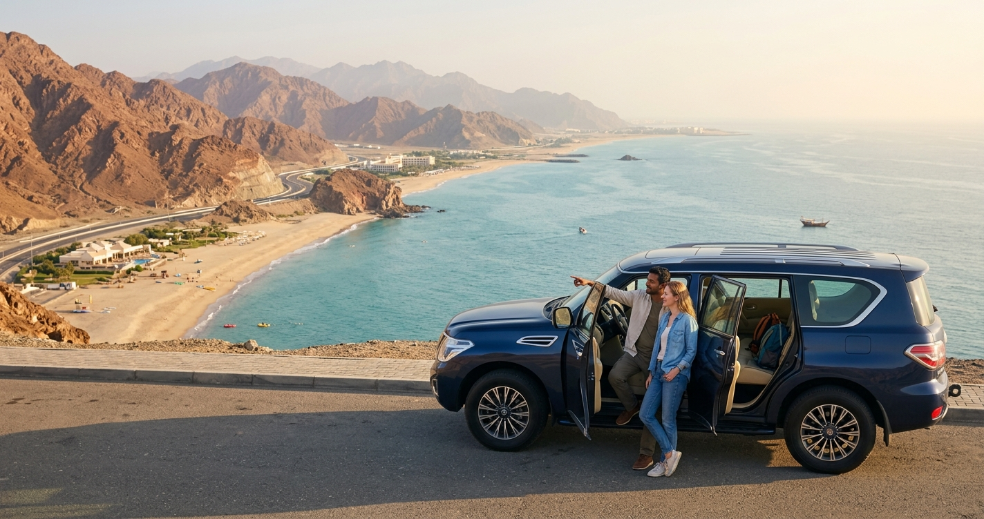 Weekend Road Trip from Dubai to Fujairah's East Coast Beaches