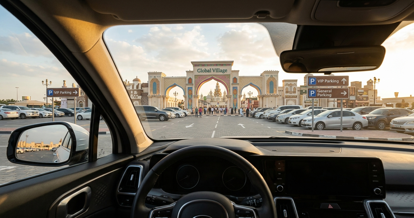 Global Village by Car: Parking, Best Arrival Times and Route Tips