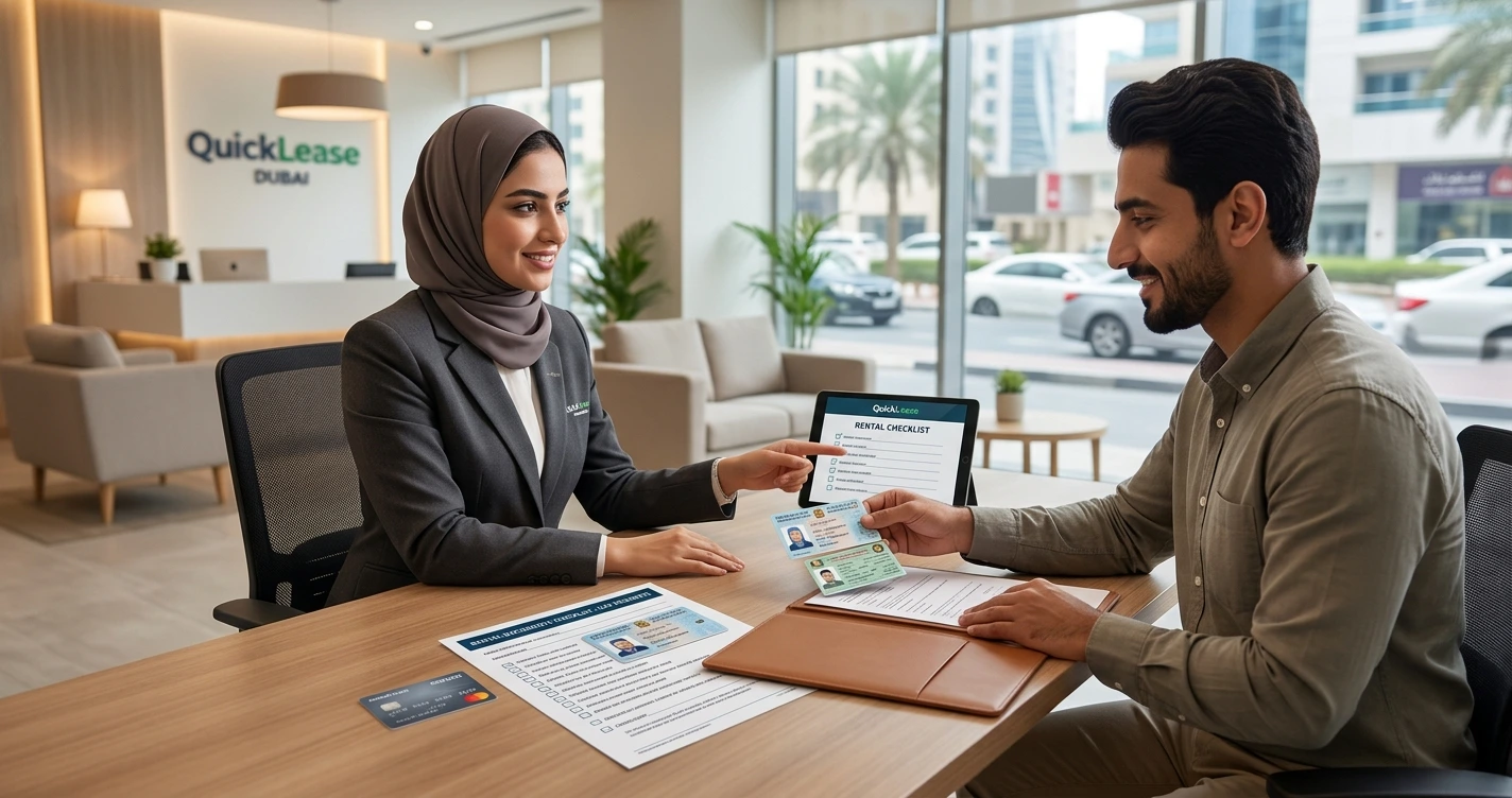 Documents Needed to Rent a Car in Dubai for UAE Residents