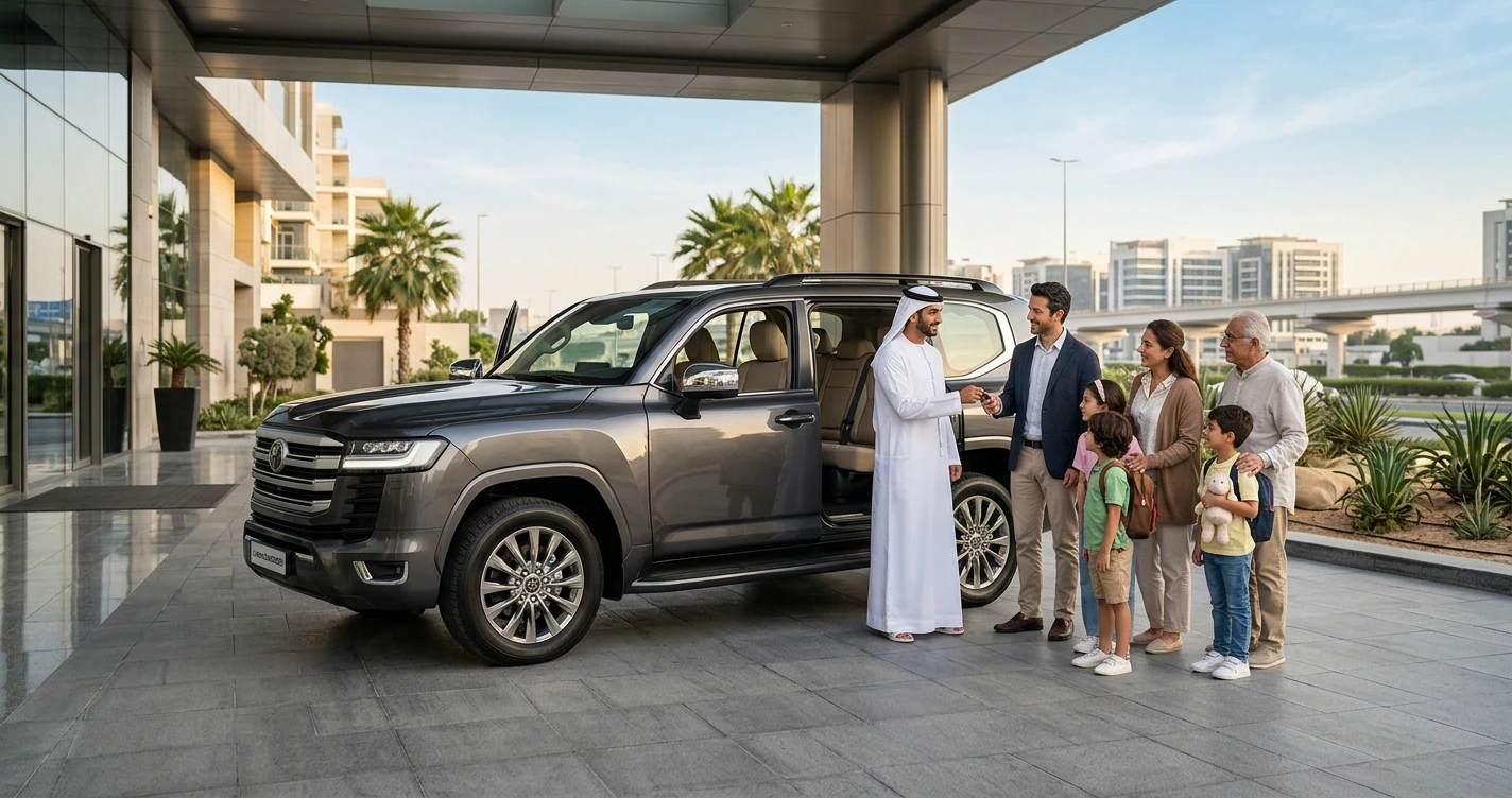 7-Seater Car Rental in Dubai: Best Options for Big Families