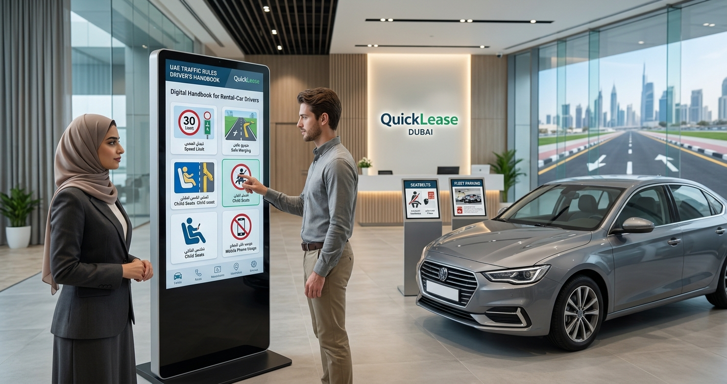 UAE Traffic Rules for Drivers: The Complete Rental-Car Driver's Handbook