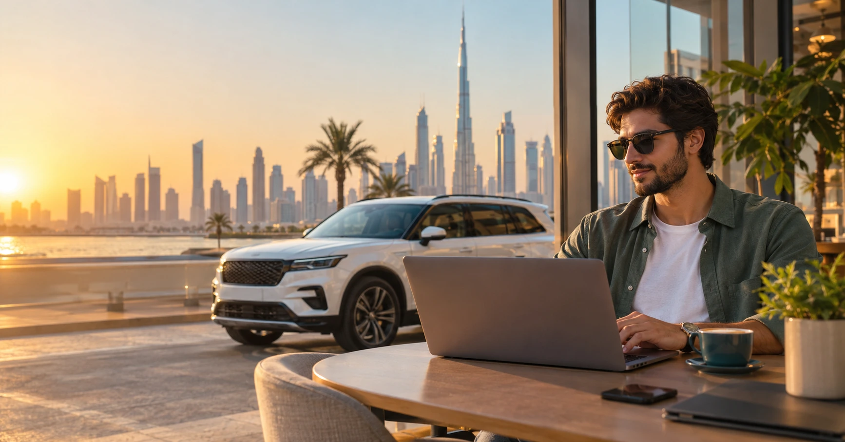 Monthly Car Rental for Remote Workers on the Dubai Virtual Working Visa