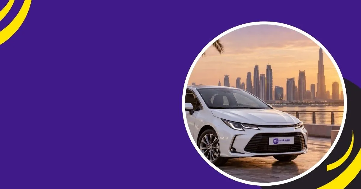 Car Rental Prices in Dubai 2026 Guide  QuickLease