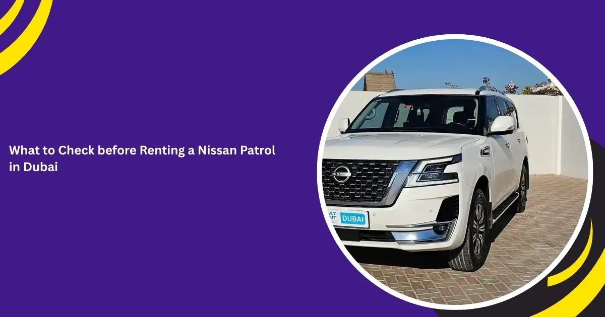 SUV rental in Dubai