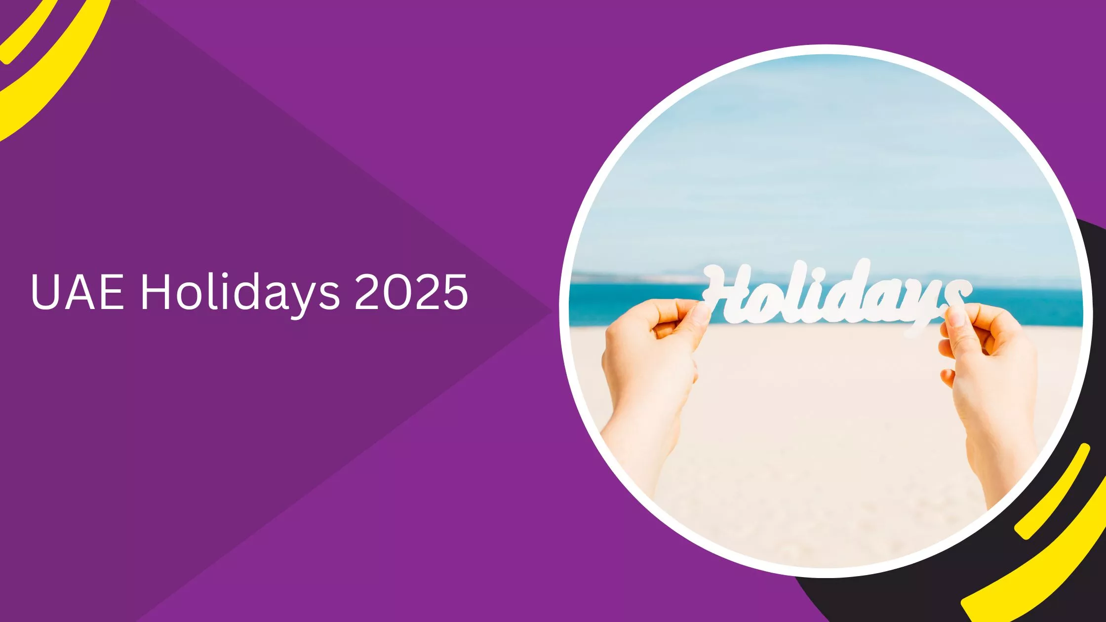 UAE Holidays 2025