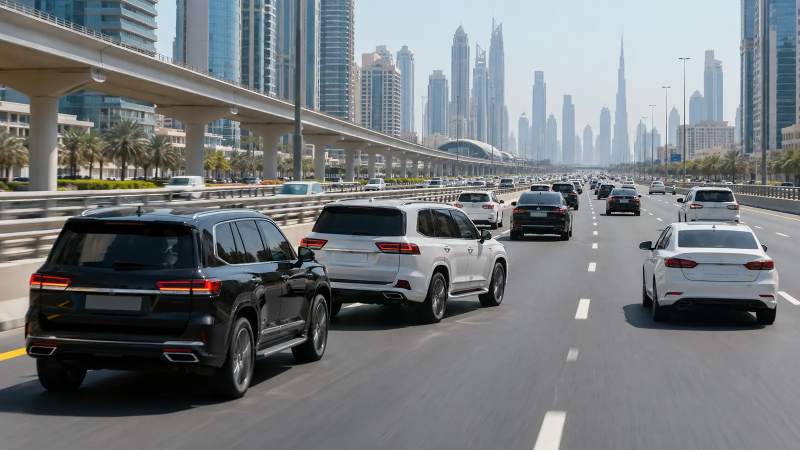 Dubai Police Target Lane Swerving and Tailgating in New Safety Drive