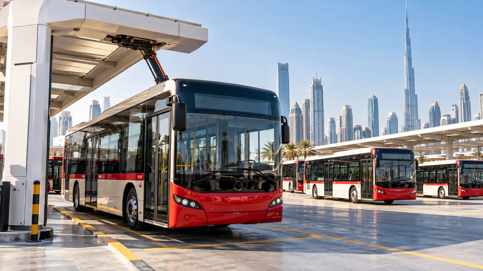 Dubai Set to Introduce UAE's Largest Electric Bus Fleet This Year