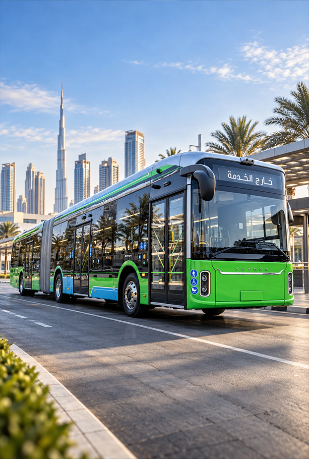 Dubai's RTA Expands Electric Bus Fleet as Part of Zero-Emission Strategy