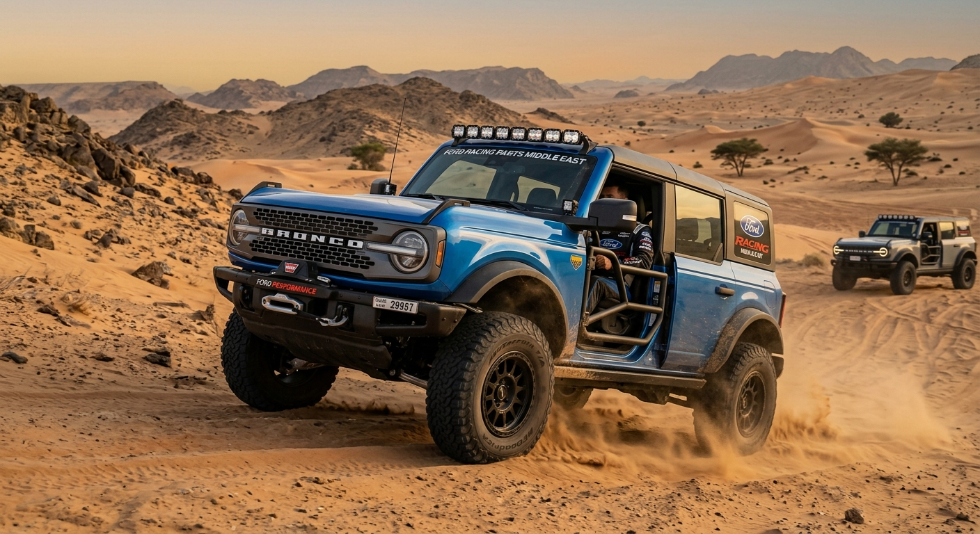 Ford Bronco owners in the Middle East get factory-backed performance upgrades