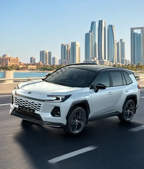 UAE RAV4 PHEV: two variants, 325hp and up to 100km on electric power