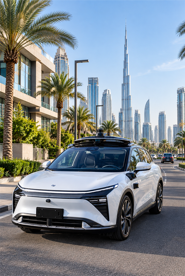 Dubai Riders Can Now Book Fully Driverless Taxis via Uber