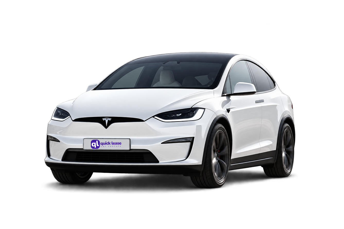 تسلا موديل X 2025 rental vehicle