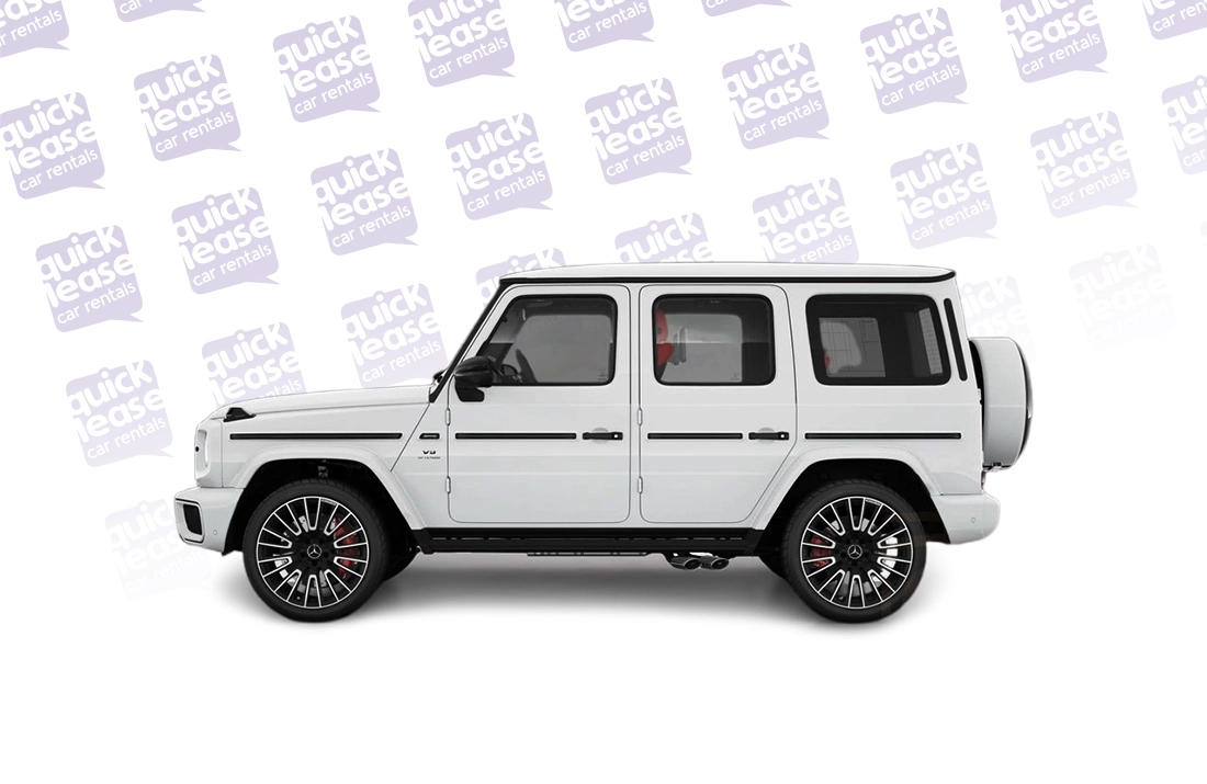 Mercedes-Benz G63 White_0