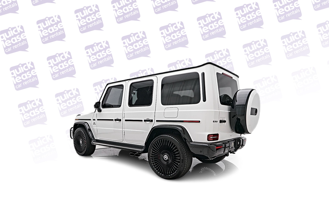 Mercedes-Benz G63 White_1