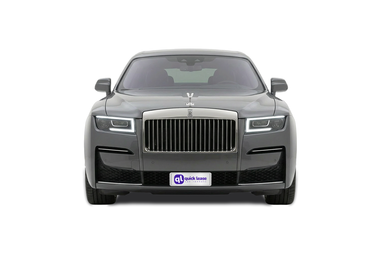 رولز رويس غوست الزرقاء 2025 rental vehicle