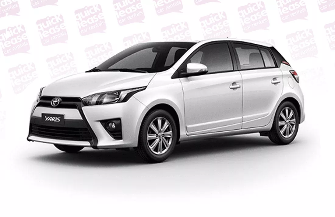 تويوتا ياريس rental vehicle